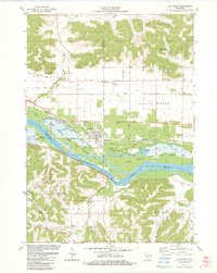 Lone Rock 1983 topographic map thumbnail