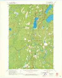 Long Lake 1970 topographic map thumbnail