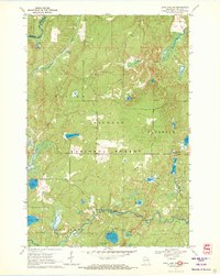 Long Lake NE 1970 topographic map thumbnail