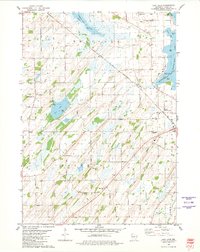 Lost Lake 1980 topographic map preview