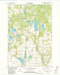 Lower Vermillion Lake 1982 topographic map thumbnail