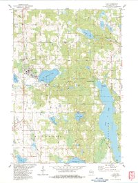 Luck 1983 topographic map preview