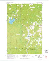 Lyman Lake 1961 topographic map thumbnail