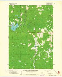 Lyman Lake 1961 topographic map thumbnail