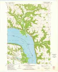 Maiden Rock 1974 topographic map thumbnail