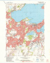 Madison West 1983 topographic map thumbnail