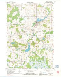 Manawa 1969 topographic map thumbnail