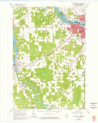 Marinette West 1963 topographic map thumbnail