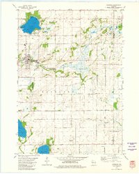Markesan 1980 topographic map thumbnail