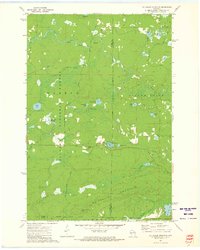 Mc Caslin Mountain topographic map thumbnail