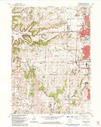 Middleton 1983 topographic map thumbnail