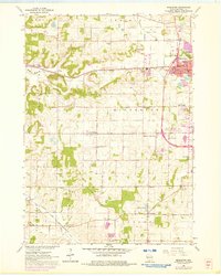 Middleton 1962 topographic map thumbnail