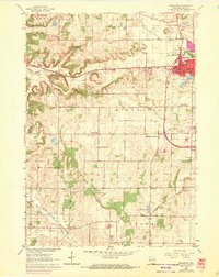 Middleton 1962 topographic map thumbnail