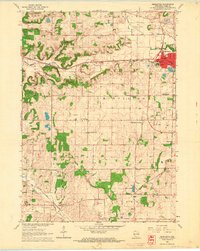Middleton 1962 topographic map thumbnail