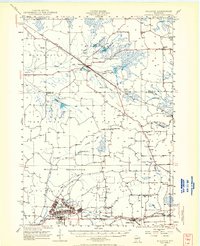 Millston 1947 topographic map thumbnail