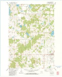 Milltown 1983 topographic map thumbnail
