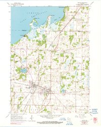 Milton 1961 topographic map thumbnail