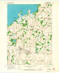 Milton 1961 topographic map thumbnail