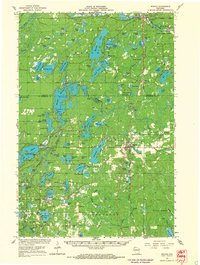 Minong 1965 topographic map thumbnail