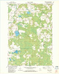 Mission Lake 1982 topographic map thumbnail