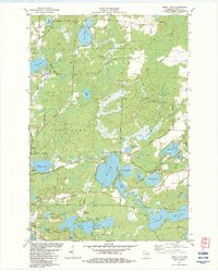 Moen Lake 1982 topographic map thumbnail