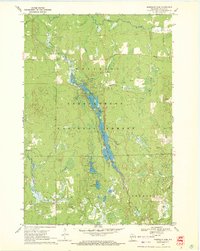 Mondeaux Dam 1970 topographic map thumbnail
