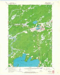 Monico 1965 topographic map thumbnail