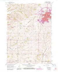 Monroe 1962 topographic map thumbnail