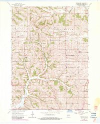 Monroe NW 1962 topographic map thumbnail