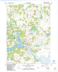 Montello 1984 topographic map thumbnail