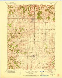 Montfort 1952 topographic map thumbnail