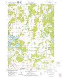 Moose Ear Lake 1978 topographic map thumbnail