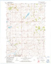 Morrisonville 1984 topographic map thumbnail