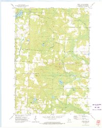 Mount Tom 1972 topographic map thumbnail