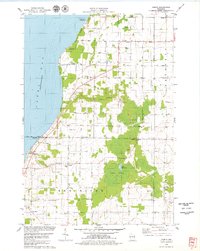 Namur 1978 topographic map thumbnail