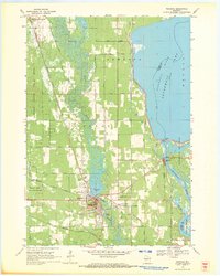 Necedah 1969 topographic map thumbnail