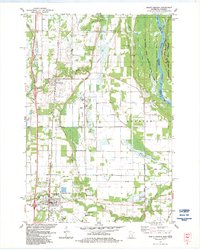 North Branch 1983 topographic map thumbnail
