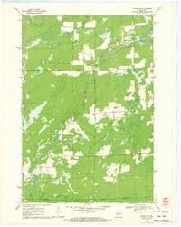 Ogema NW 1970 topographic map thumbnail