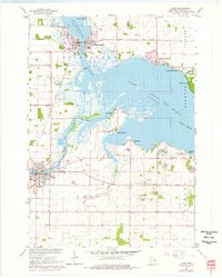 Omro 1961 topographic map thumbnail