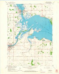 Omro 1961 topographic map thumbnail