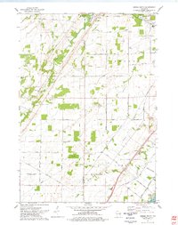 Oneida South 1974 topographic map thumbnail