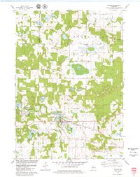 Oxford 1979 topographic map thumbnail
