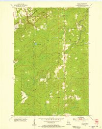 Patzau 1954 topographic map thumbnail