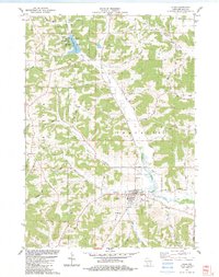 Plain 1983 topographic map preview