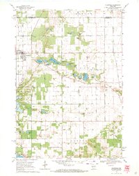 Plainfield 1968 topographic map thumbnail