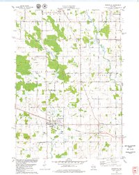 Reedsville 1978 topographic map thumbnail