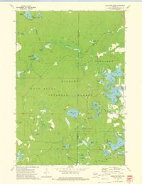 Reservoir Pond 1972 topographic map preview