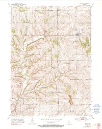 Rewey 1952 topographic map thumbnail
