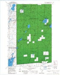 Park Falls SE topographic map thumbnail