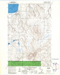 Cornucopia 1964 topographic map thumbnail